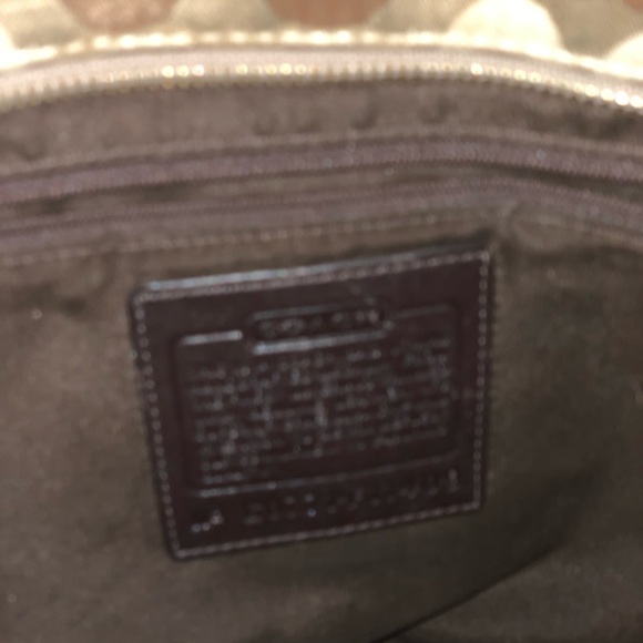 COACH HOLIDAY PATCHWORK SIG SUEDE GALLERY LG TOTE - Picture 2 of 2
